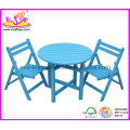 Nouveaux meubles extérieurs en bois design pour enfants, table et chaise en bois pour enfants, meubles extérieurs pour bébé Wj277595